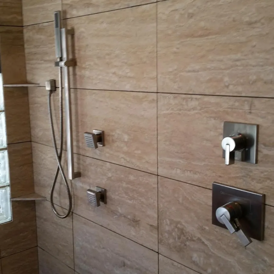 Shower fixture installation for Water Heater Replacement in Landover